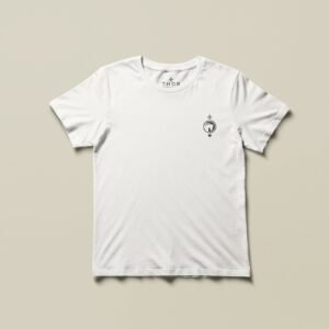 Camiseta THOR Menorca “Pure White” – Logo Negro